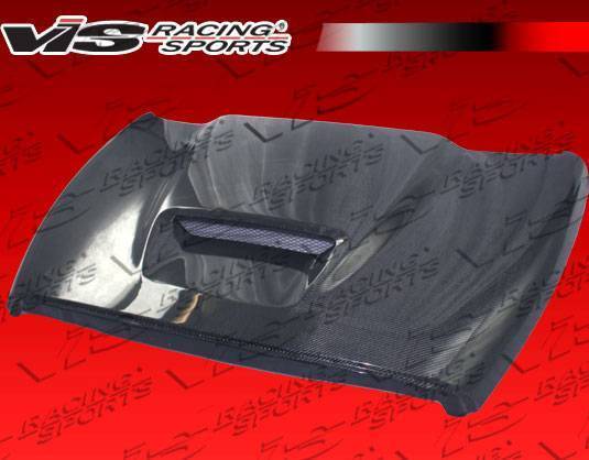 1994-2001 Dodge Ram 4 doors 2 doors SRT Style Carbon Fiber Black Hood