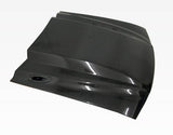 1994-1998 Ford Mustang 2 doors Cowl Induction Style Carbon Fiber Black Hood