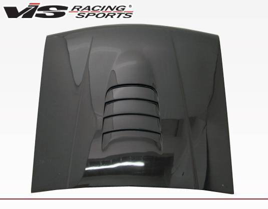 1994-1998 Ford Mustang 2 doors Cobra R 2000 Style Carbon Fiber Black Hood