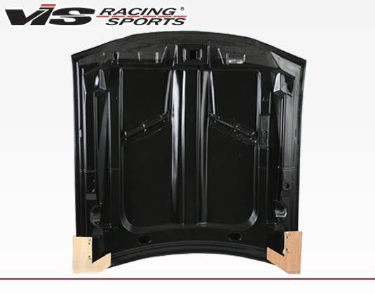 1994-1998 Ford Mustang 2 doors Stalker 2 Style Carbon Fiber Black Hood