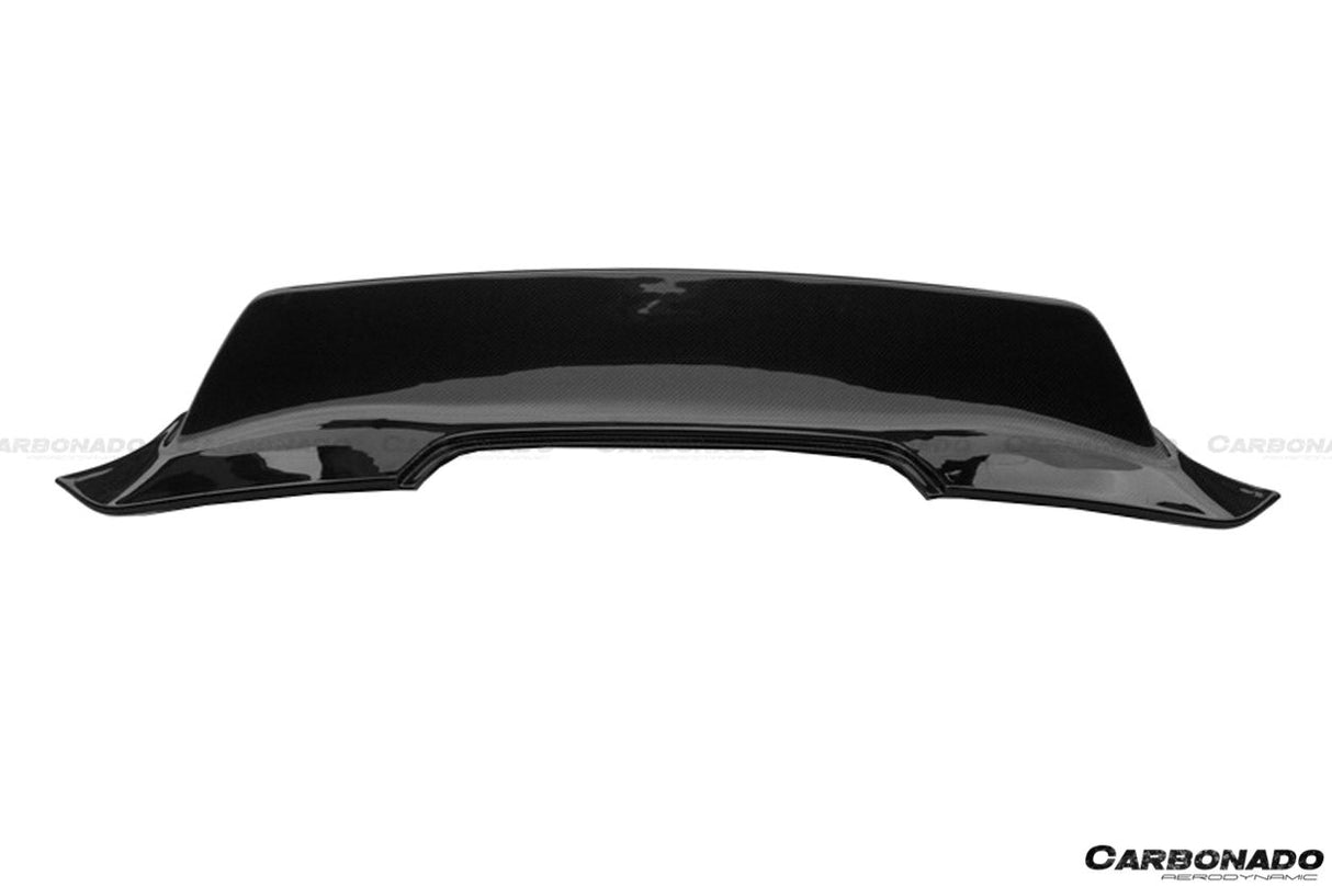 2010-2015 Ferrari Carbon Fiber Trunk Spoiler Carbonado (DE) Fits: 458 Italia