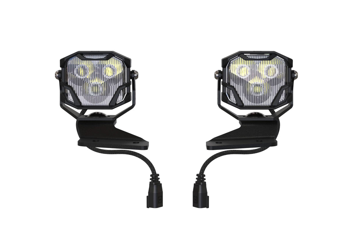 Morimoto 4Banger Ditch Light Kit: 2021+ Bronco