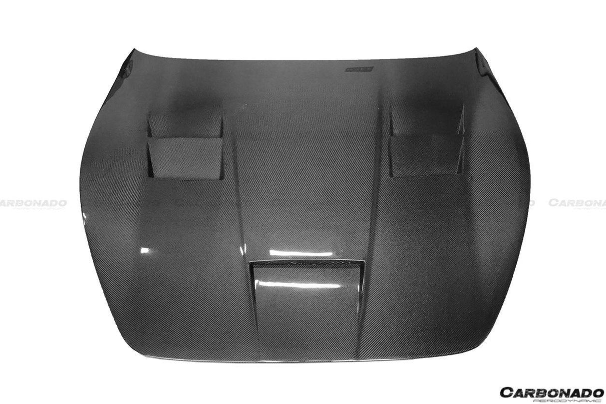2008-2017 Maserati GranTurismo DC Style Carbon Fiber Hood