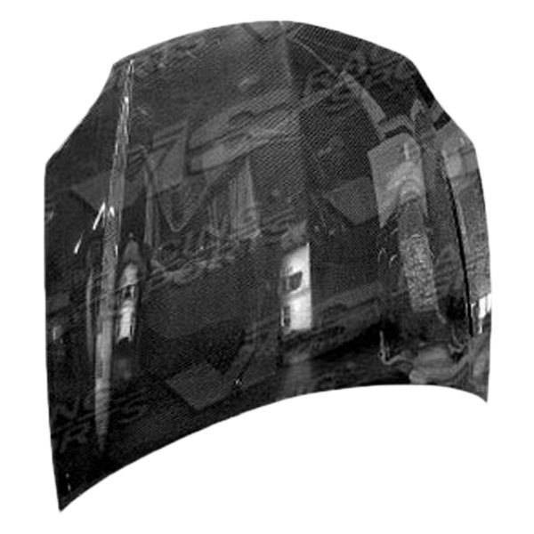 1995-1999 Chrysler Sebring 2 doors OEM Style Carbon Fiber Black Hood