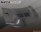 1995-1999 Dodge Neon 4 doors 2 doors EVO Style Carbon Fiber Black Hood