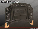 1995-1999 Dodge Neon 4 doors 2 doors EVO Style Carbon Fiber Black Hood