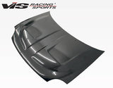 1995-1999 Dodge Neon 4 doors 2 doors XTREME GT Style Carbon Fiber Black Hood