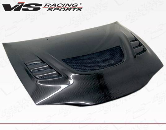 1995-1999 Mitsubishi Eclipse 2 doors G Speed Style Carbon Fiber Black Hood
