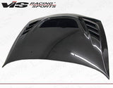 1995-1999 Mitsubishi Eclipse 2 doors G Speed Style Carbon Fiber Black Hood