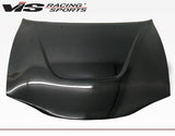 1995-1999 Mitsubishi Eclipse 2 doors JS Style Carbon Fiber Black Hood