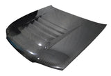 1995-1998 Nissan Skyline R33 GTR 2 doors DRIFT Style Carbon Fiber Black Hood