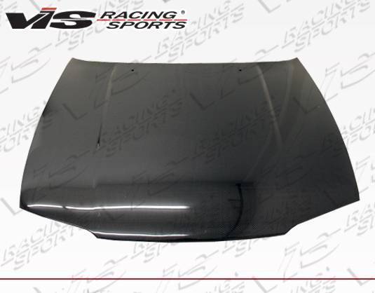 1995-1998 Nissan Skyline R33 GTR 2 doors OEM Style Carbon Fiber Black Hood