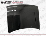 1995-2000 Toyota Tacoma 2 doors OEM Style Carbon Fiber Black Hood