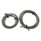 Stainless Main Front & Rear Brake Line Replacement Kit for 92-95 Honda Civic EG