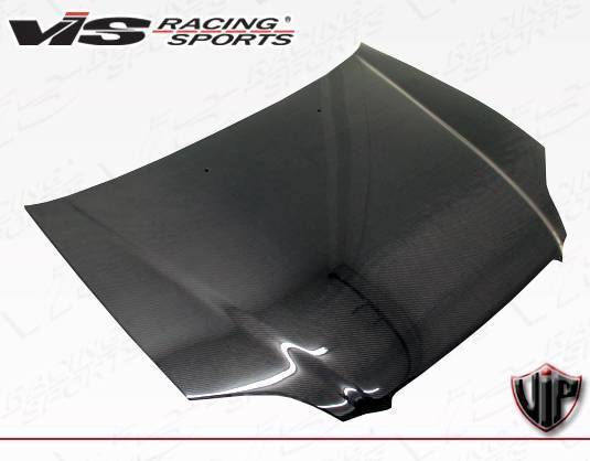 1996-1998 Honda Civic 4 doors 2 doors OEM Style Carbon Fiber Black Hood