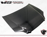 1996-1998 Honda Civic 4 doors 2 doors OEM Style Carbon Fiber Black Hood