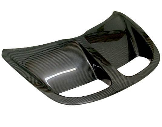 1996-1999 Lotus Elise 2 doors OEM Style Carbon Fiber Black Hood