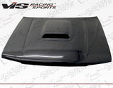 1996-2002 Toyota 4Runner 4 doors OEM/Scoop Style Carbon Fiber Black Hood