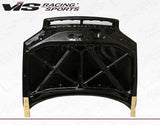 1996-2000 Toyota Rav 4 4 doors OEM Style Carbon Fiber Black Hood