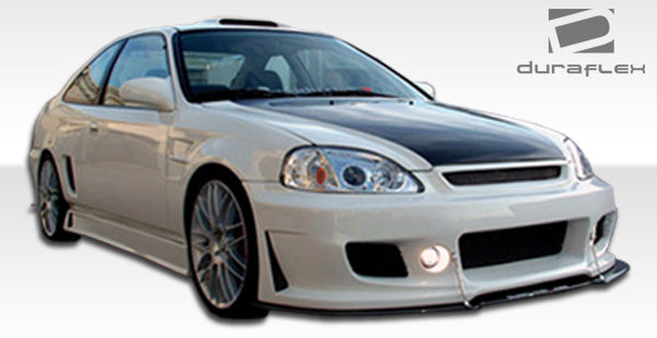 1996-1998 Honda Civic Duraflex B-2 Front Bumper Cover - 1 Piece