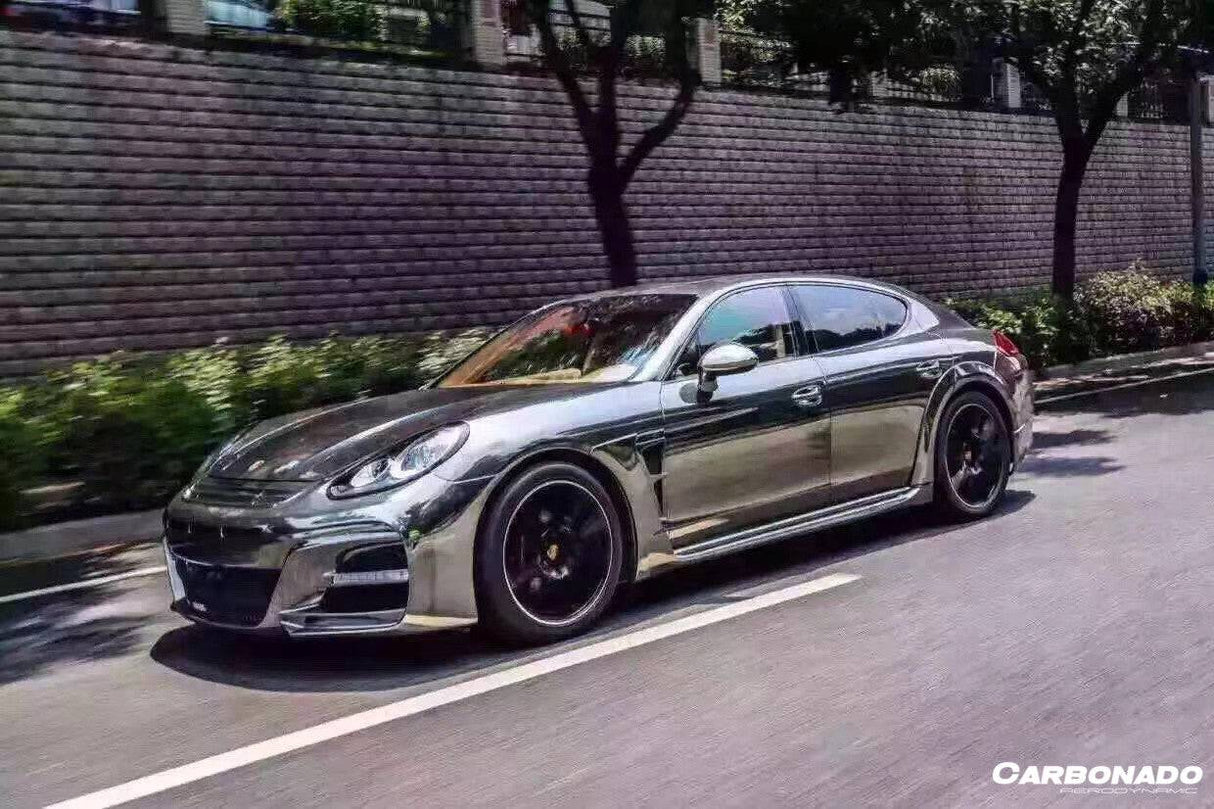 2013-2016 Porsche Panamera 970.2 WD Style Front Bumper With LED Lights