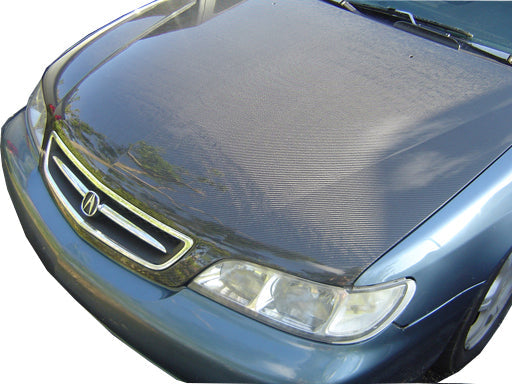 1997-1999 Acura CL 2 doors OEM Style Carbon Fiber Black Hood