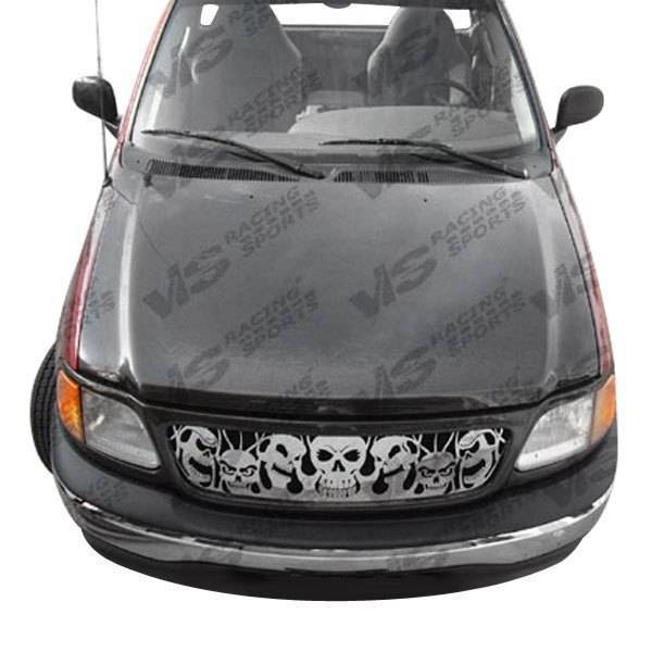 1997-2002 Ford Expedition 4 doors OEM Style Carbon Fiber Black Hood