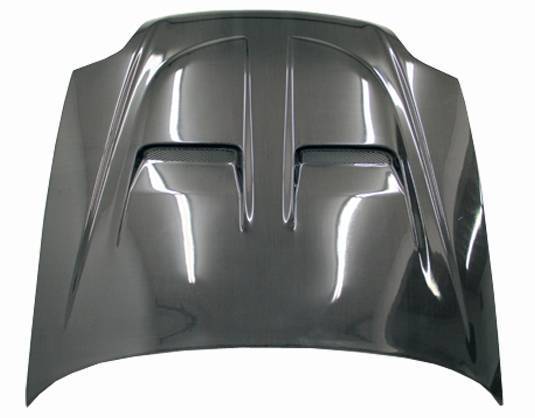 1997-2001 Honda Prelude 2 doors XTREME GT Style Carbon Fiber Black Hood
