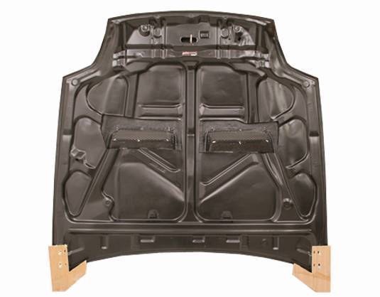 1997-2001 Honda Prelude 2 doors XTREME GT Style Carbon Fiber Black Hood