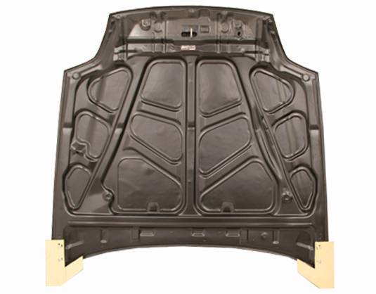 1997-2001 Honda Prelude 2 doors OEM Style Carbon Fiber Black Hood