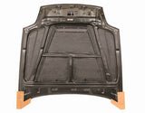 1997-2001 Honda Prelude 2 doors INVADER Style Carbon Fiber Black Hood