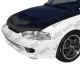 1997-2002 Mitsubishi Mirage 2 doors EVO 5 Style Carbon Fiber Black Hood