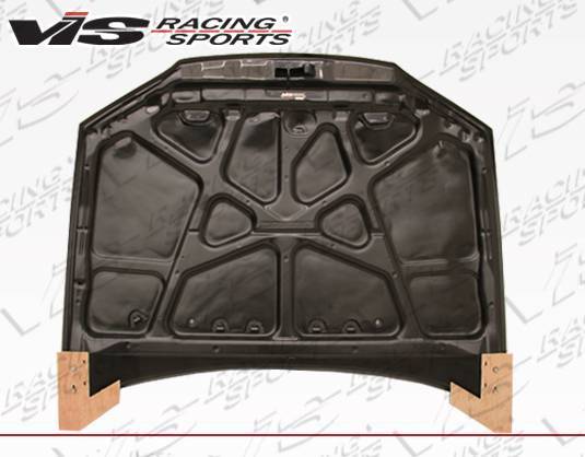 1997-2002 Mitsubishi Mirage 2 doors OEM Style Carbon Fiber Black Hood