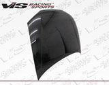 1997-2002 Mitsubishi Mirage 2 doors OEM Style Carbon Fiber Black Hood