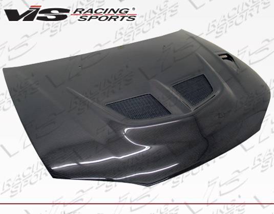 1997-2001 Mitsubishi Mirage 4 doors EVO 5 Style Carbon Fiber Black Hood