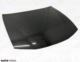 1997-1998 Nissan 240SX 2 doors OEM Style Carbon Fiber Black Hood