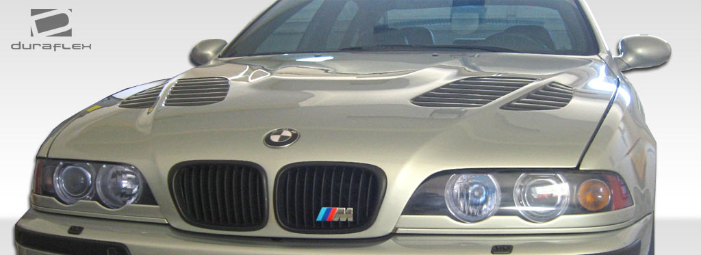 1997-2003 BMW 5 Series E39 4DR Duraflex GTR Hood - 1 Piece