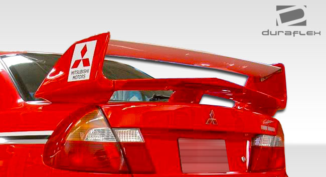 1997-2001 Mitsubishi Mirage 4DR Duraflex Evo 6 TME Wing Trunk Lid Spoiler - 1 Piece