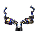 Titanium Valved Catback Exhaust for Porsche Boxster S Cayman S 987.2 2.7L