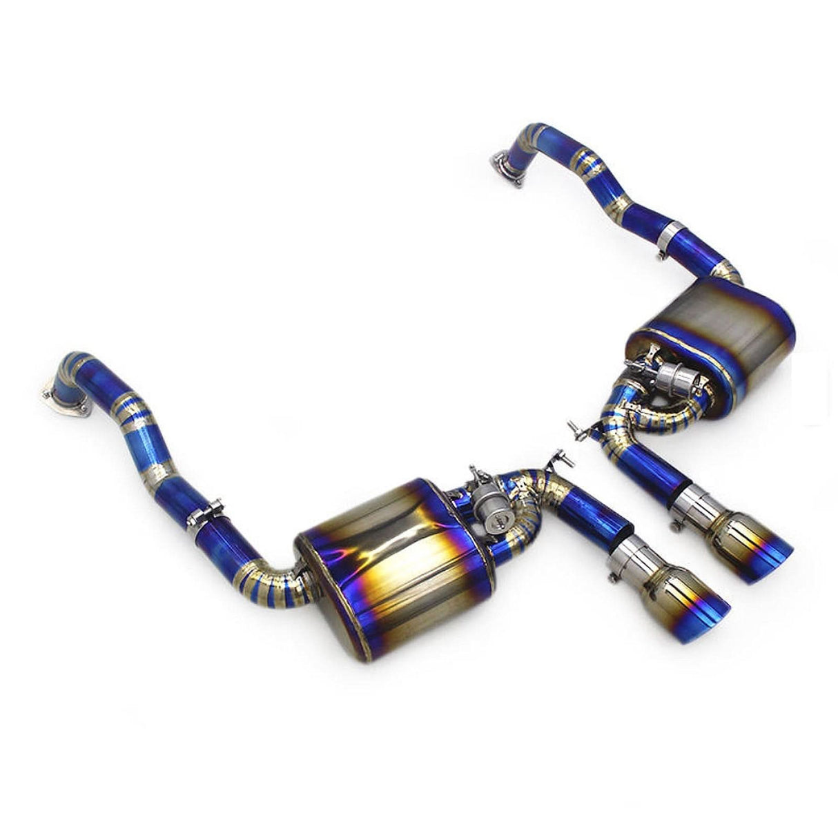 Titanium Valved Catback Exhaust for Porsche Boxster S Cayman S 987 987.1