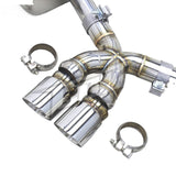 Stainless Valved Catback Exhaust for Porsche Boxster S Cayman S 987.2 2.7L