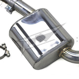 Stainless Valved Catback Exhaust for Porsche Boxster S Cayman S 987.2 2.7L
