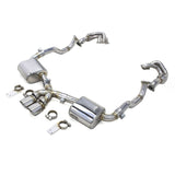 Stainless Valved Catback Exhaust for Porsche Boxster S Cayman S 987.2 2.7L