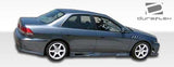 1998-2002 Honda Accord 4DR Duraflex Spyder Side Skirts Rocker Panels - 2 Piece