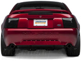 Speedform Tail Light Covers; Smoked (99-04 Mustang)