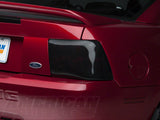 Speedform Tail Light Covers; Smoked (99-04 Mustang)