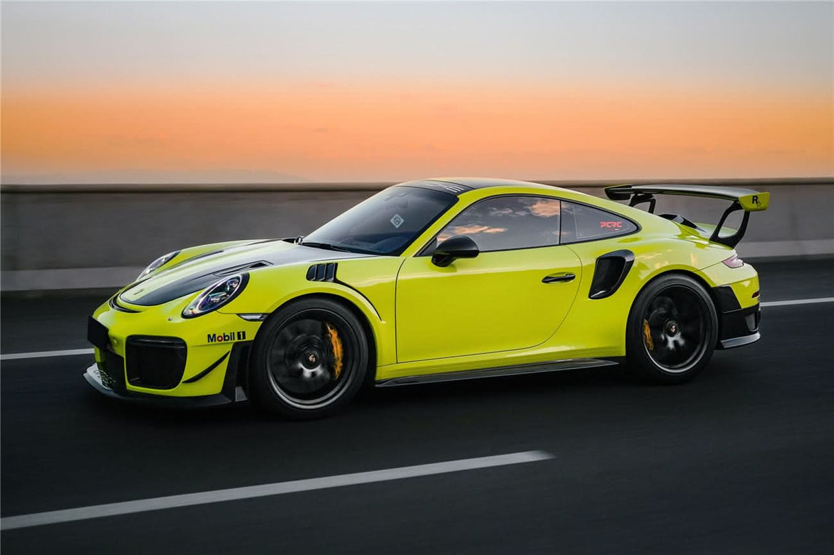 2013-2019 Porsche 991 Turbo S GT2RS Style Carbon Fiber Quarter Panel Side Scoops
