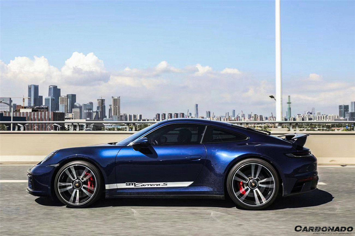 2019-2024 Porsche 911 992 Autoclave Carbon Fiber Trunk Spoiler Wing Carbonado (SD) Fits: Carrera, S, 4, 4S, GTS