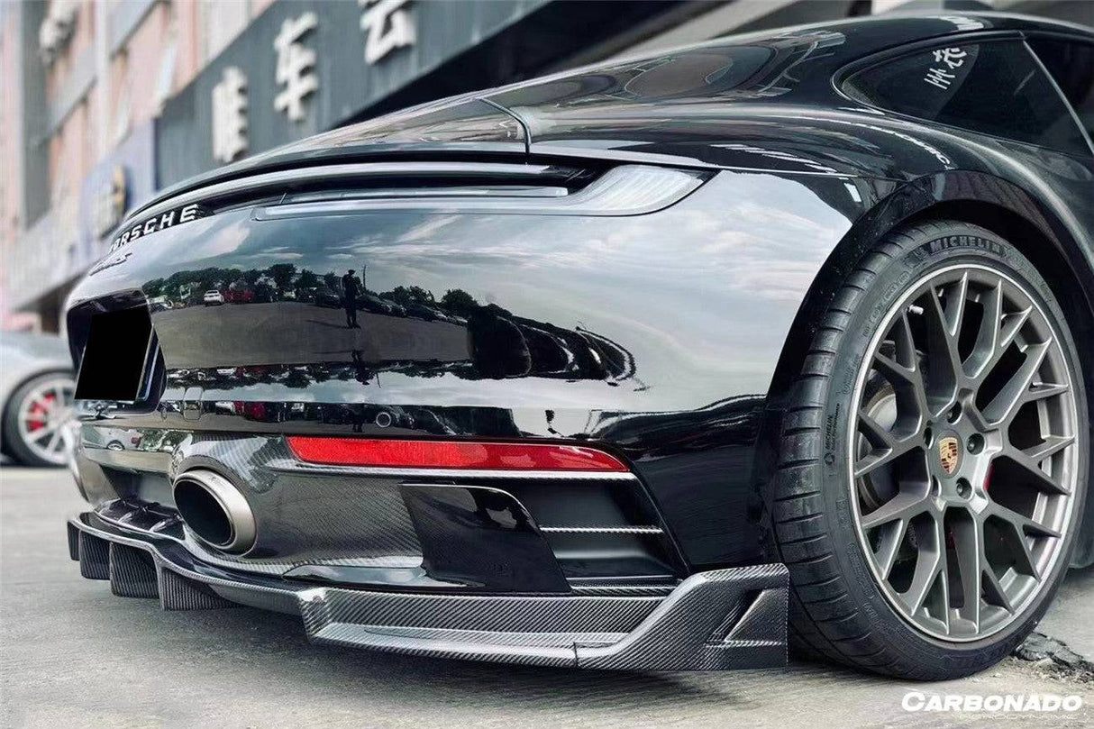 2019-2024 Porsche 911 992 Carrera  Targa S  4 4S SD-Sport Design Rear Lip (Dont Fit Normal Bumper)