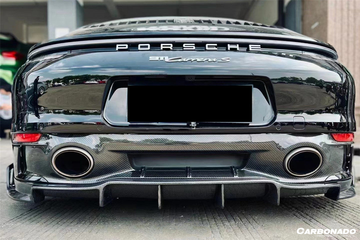2019-2024 Porsche 911 992 Carrera  Targa S  4 4S SD-Sport Design Rear Lip (Dont Fit Normal Bumper)